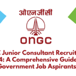 ONGC Junior Consultant Recruitment 2024