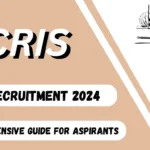 CRIS Recruitment 2024